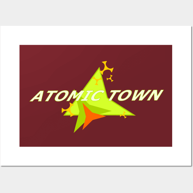 Atomic Town Wall Art by TaliDe